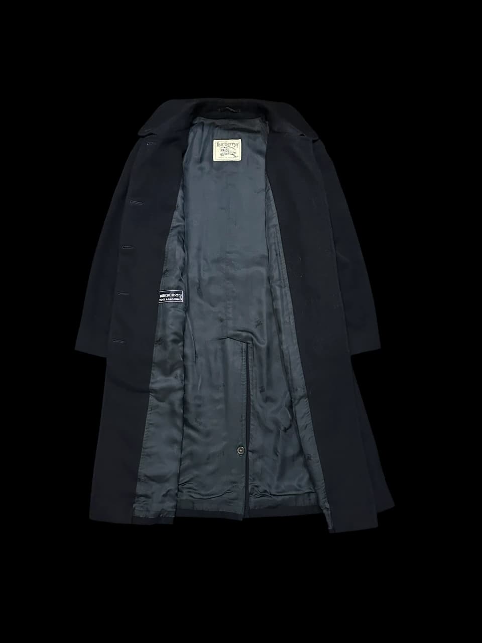 Camelhair & Wool Blend Long Coat with Belt — thumbnail 3