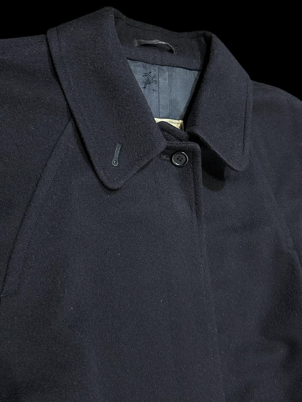 Camelhair & Wool Blend Long Coat with Belt — thumbnail 4