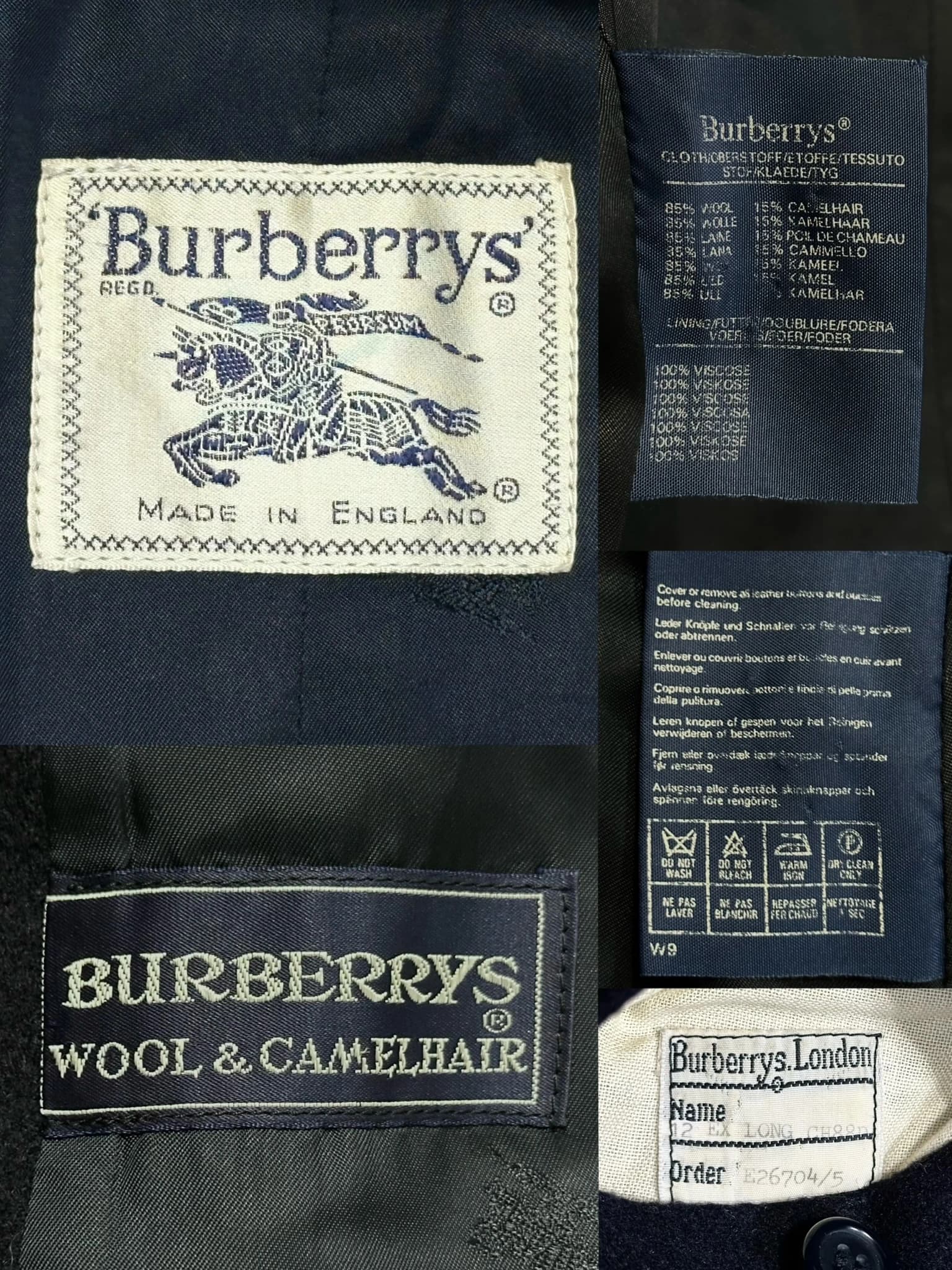 Camelhair & Wool Blend Long Coat with Belt — thumbnail 7