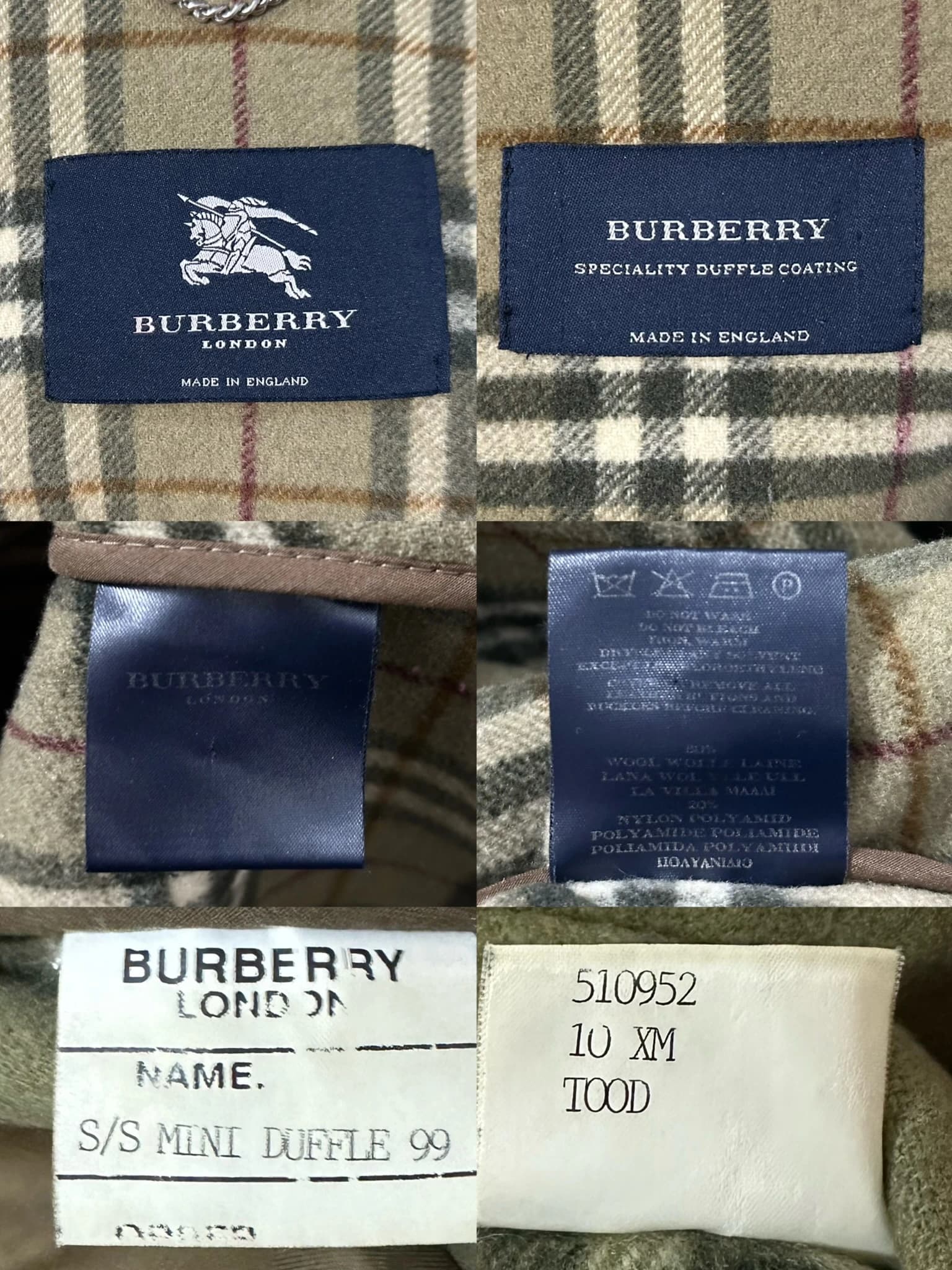 Classic Wool Duffle Coat — thumbnail 8