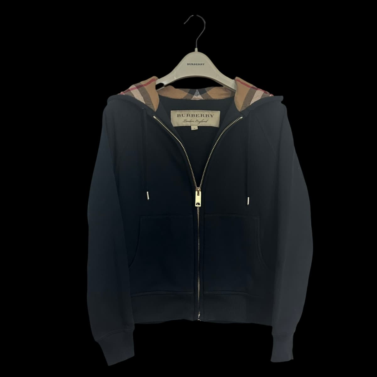 Classic Check Hood Zip-up Hoodie