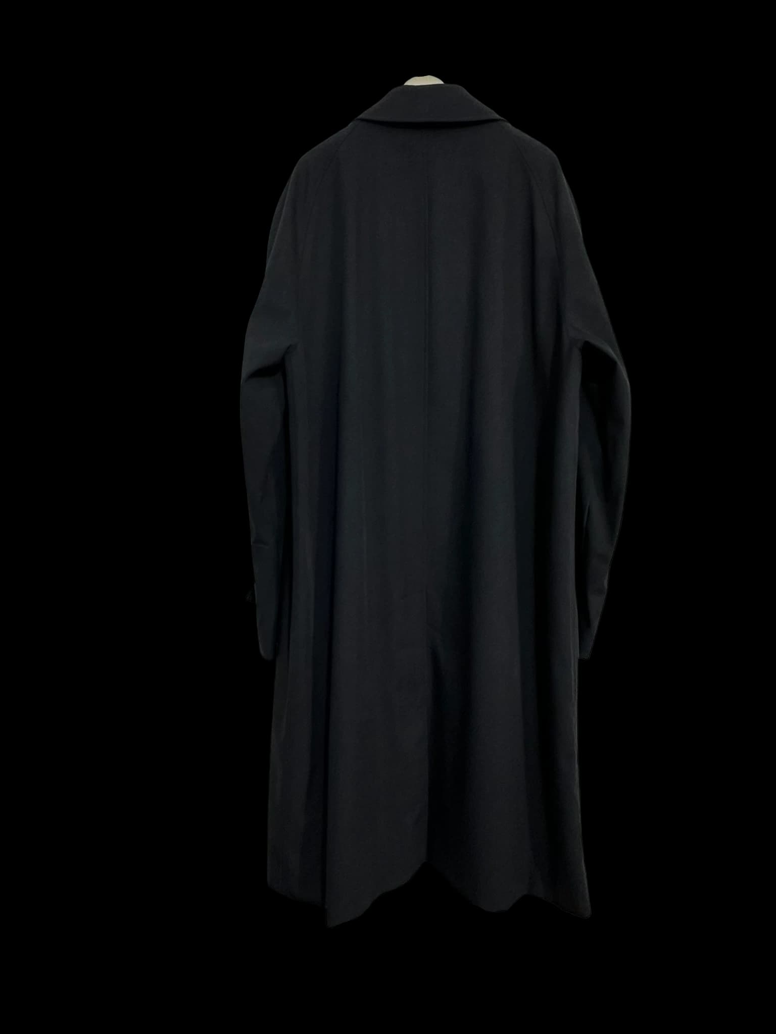 Classic Single Breasted Long Car Coat — thumbnail 3