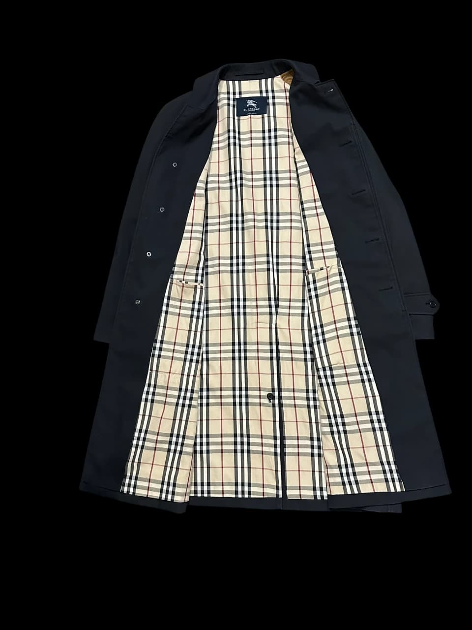Classic Single Breasted Long Car Coat