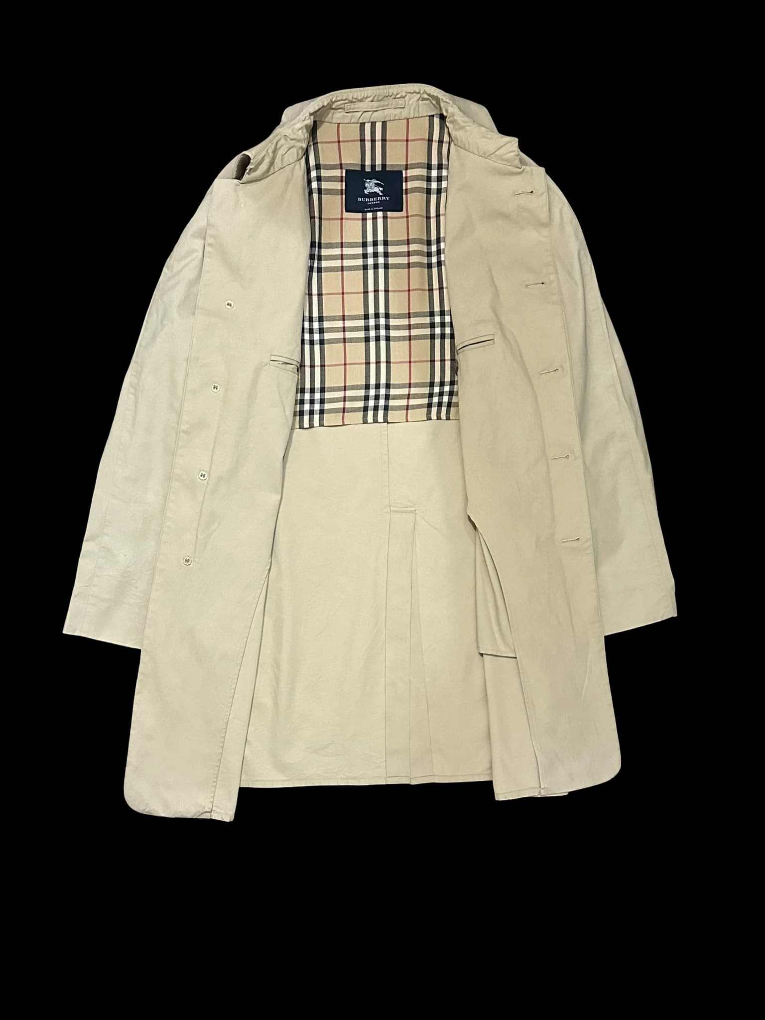 Classic Single Breasted Car Coat — thumbnail 3