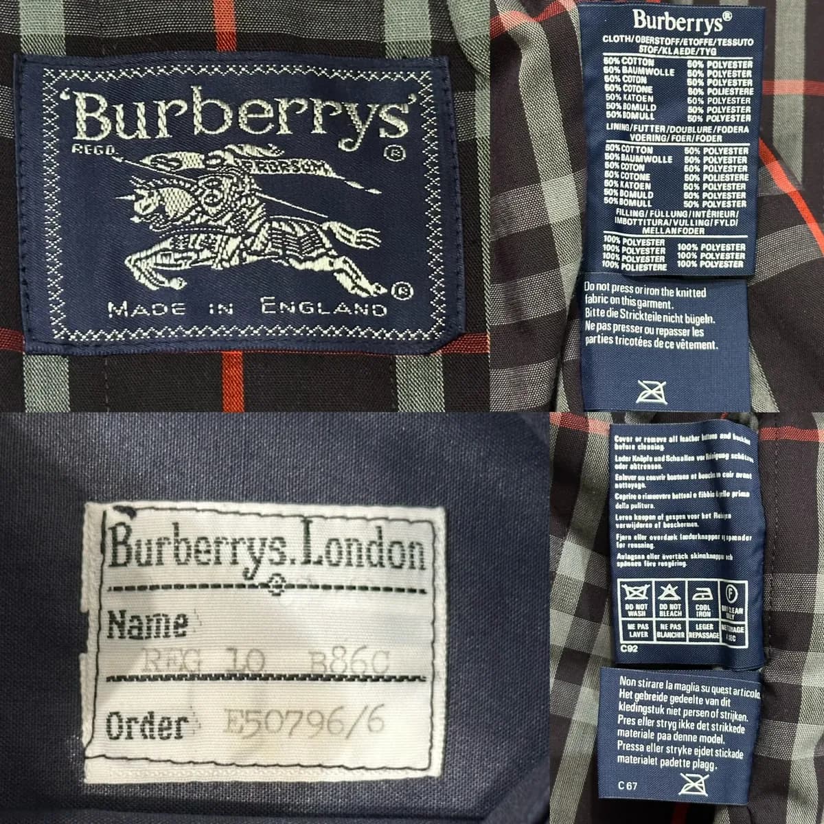 Burberrys Bomber Jacket - Sleeves Detachable — thumbnail 7