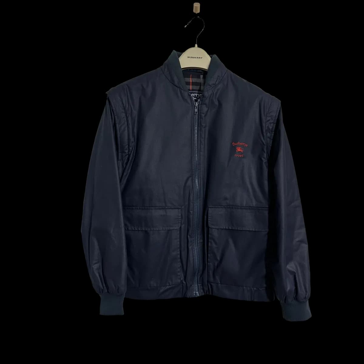 Burberrys Bomber Jacket - Sleeves Detachable