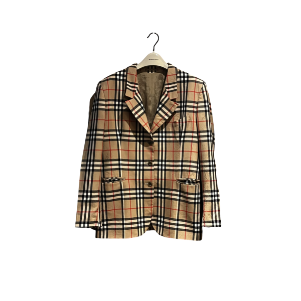 Classic Check Wool blazer