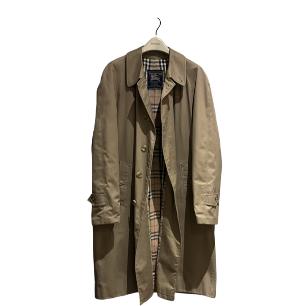 Vintage Single Breasted Long Car Coat