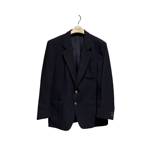 Pure Wool Blazer with Gold Buttons